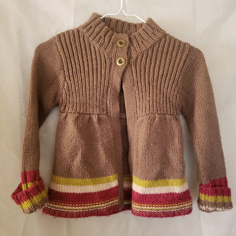 Girls Wool Blend Sweater Size 5